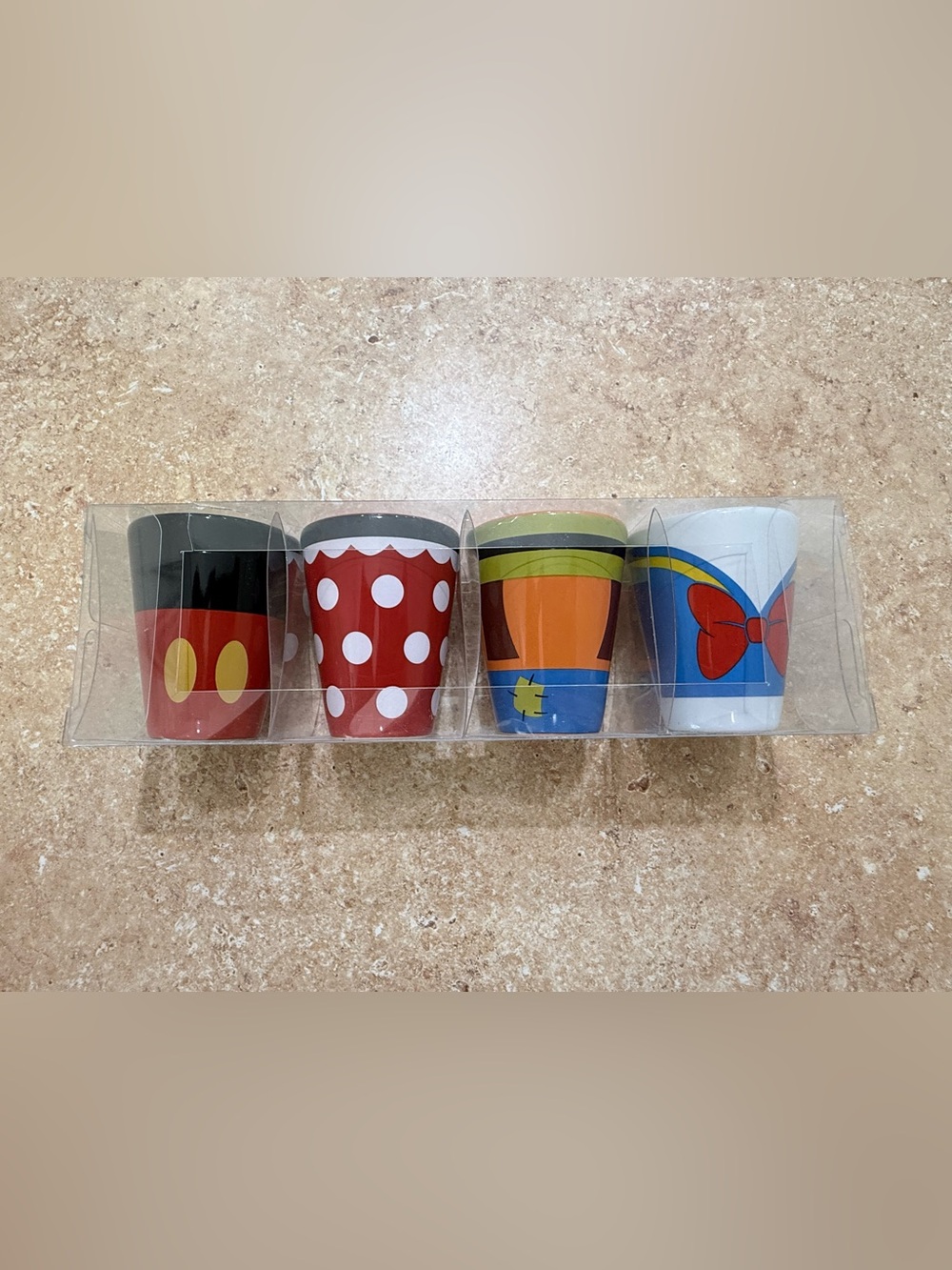 NEW! Mickey & Friends Shot Glass Set